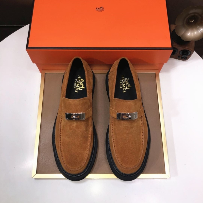 H**mes leather shoes
